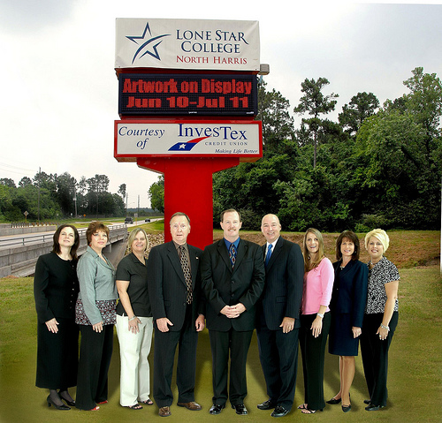 InvesTex Credit Union underwrites new $32K LED Marquee